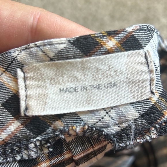 Altar'd State Black and White Asymmetrical Wrap Skort Preppy Plaid School Girl - Picture 4 of 7